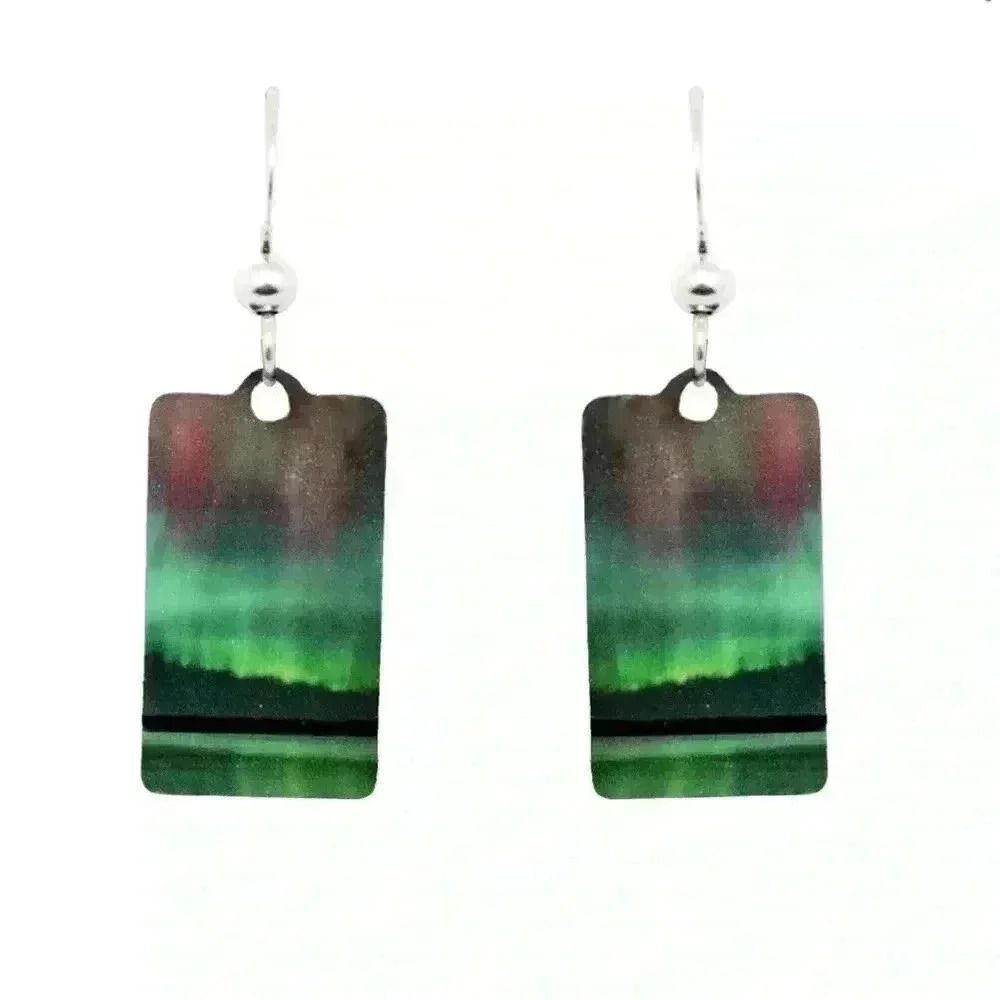 D’ears aurora borealis earrings 925 earring hooks